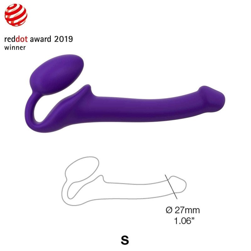 Strap-on-Me Gode Ceinture Semi Réaliste Violet S La Clef des Charmes