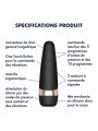 Stimulateur SATISFYER PRO 3+ VIBRATION. La Clef des Charmes Lovestore