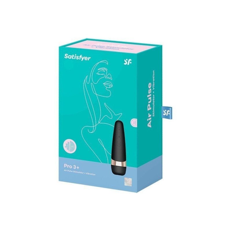 Stimulateur SATISFYER PRO 3+ VIBRATION. La Clef des Charmes Lovestore