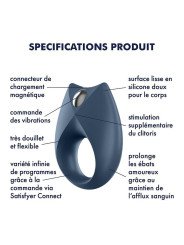 Cockring Connecté Satisfyer ROYAL ONE la Clef des Charmes