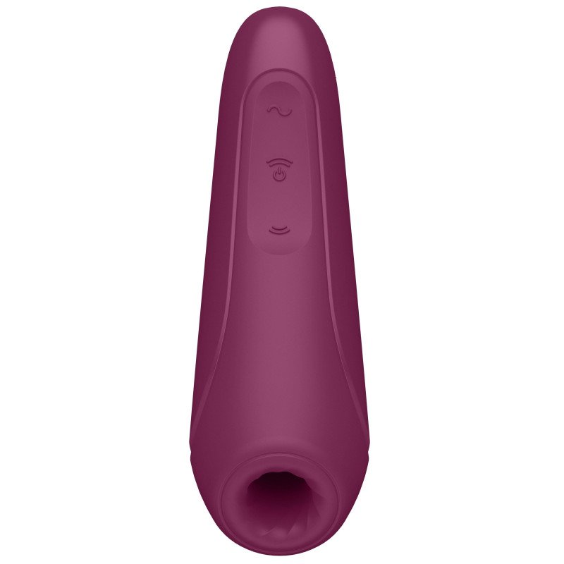 Stimulateur Connecté Satisfyer Curvy 1+ Bordeaux