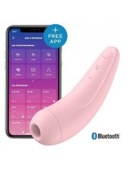 Stimulateur Connecté Satisfyer Curvy 2+ Rose La Clef des Charmes