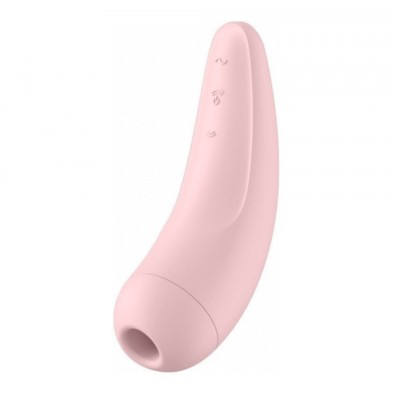 Stimulateur Connecté Satisfyer Curvy 2+ Rose La Clef des Charmes