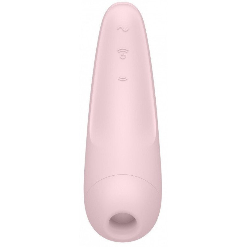 Stimulateur Connecté Satisfyer Curvy 2+ Rose La Clef des Charmes