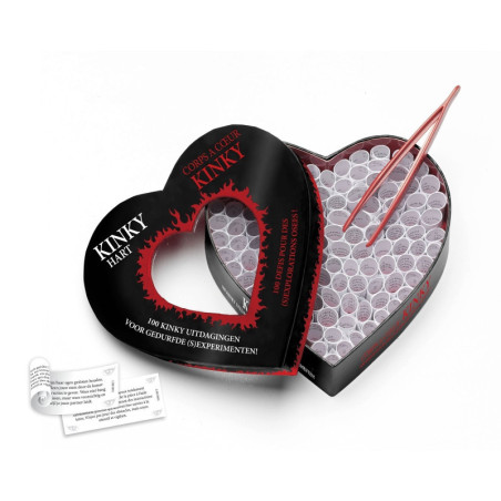 Tease and Please Corps à Coeur KINKY - La Clef des Charmes, loveshop, sextoys, lingerie fine et érotique, Toulouse