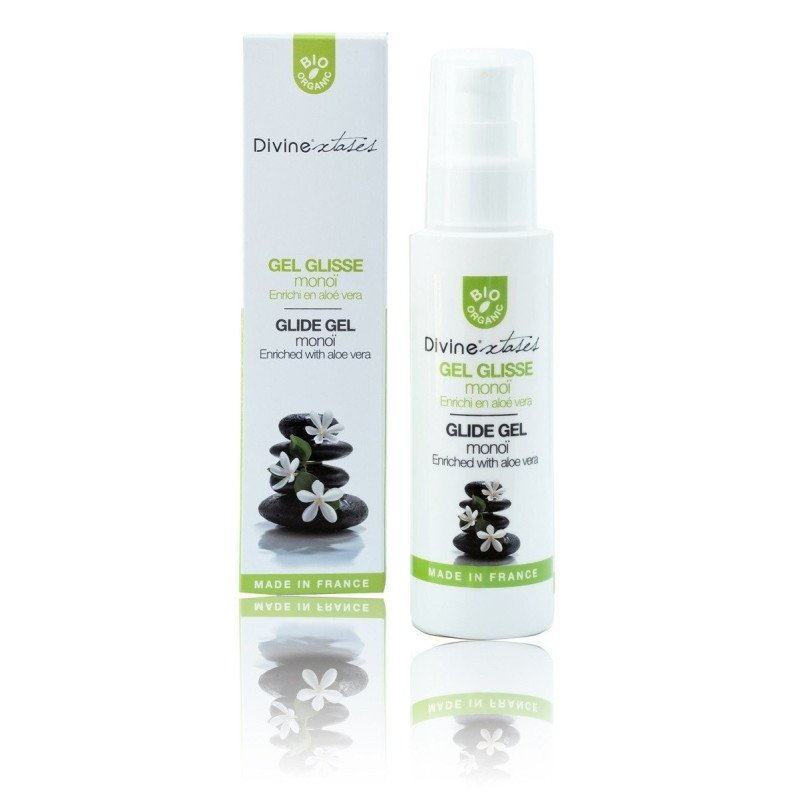 Divinextase Lubrifiant Gel Glisse BIO Monoï La Clef des Charmes