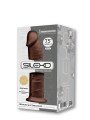 SILEXD Gode Ventouse Réaliste Chocolat Modèle 2 19 cm La Clef des Charmes
