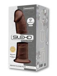 SILEXD Gode Ventouse Réaliste Chocolat Modèle 2 23 cm La Clef des Charmes