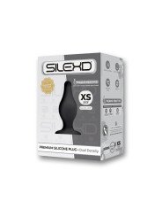 SilexD Plug Anal Noir Modèle 2 XS La Clef des Charmes