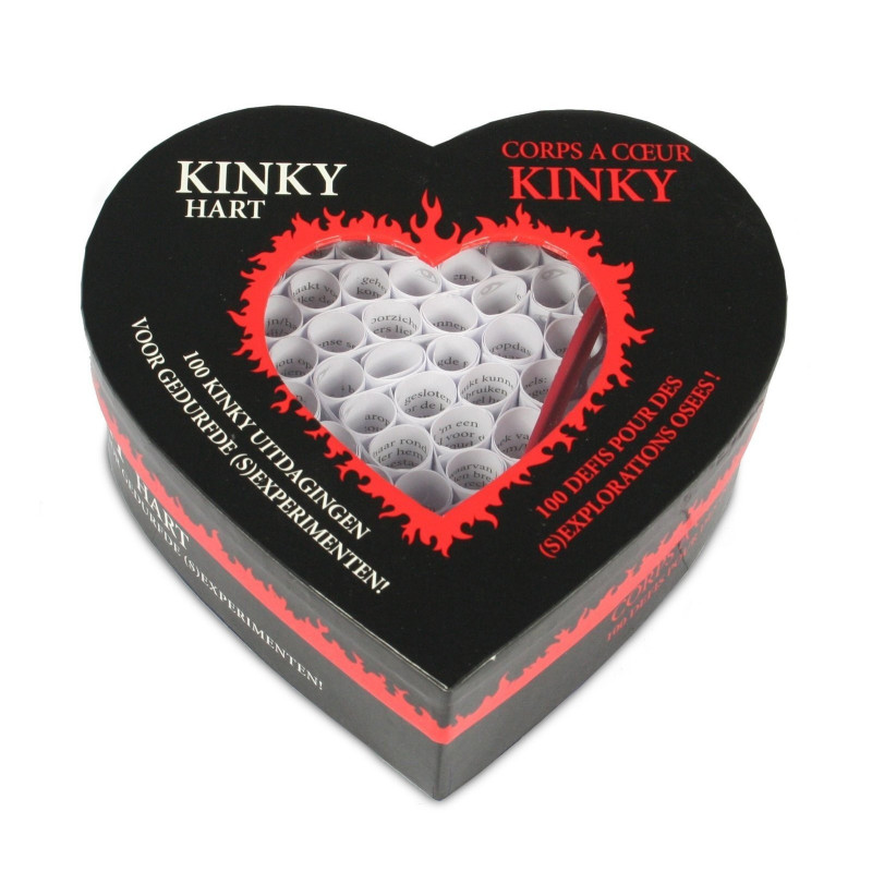 Tease and Please Corps à Coeur KINKY - La Clef des Charmes, loveshop, sextoys, lingerie fine et érotique, Toulouse