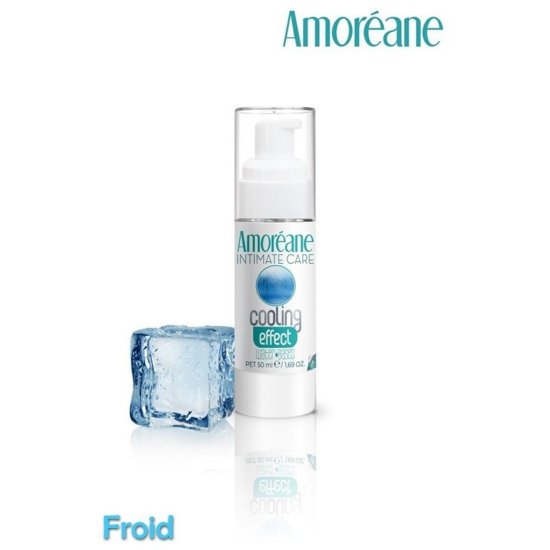 Amoreane Lubrifiant Naturel Effet Froid au Phytoplancton 100 ml La Clef des Charmes