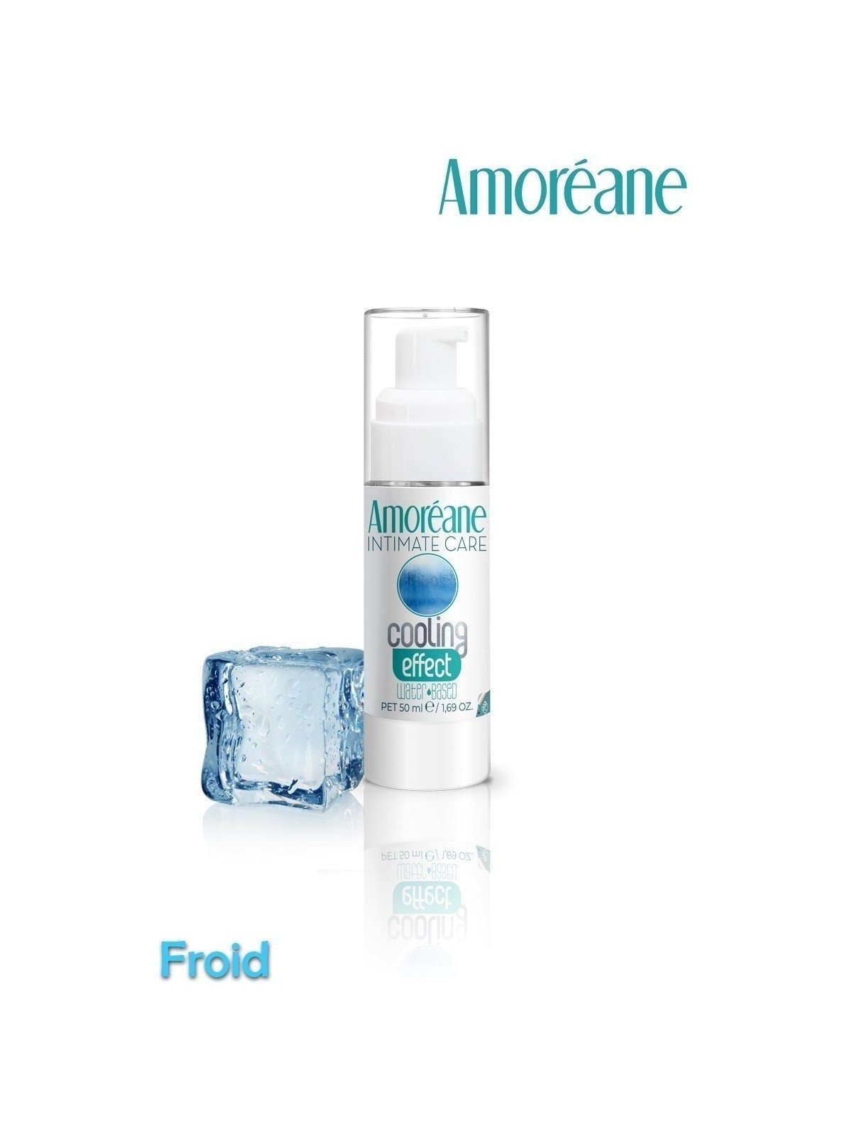 Amoreane Lubrifiant Naturel Effet Froid au Phytoplancton 100 ml La Clef des Charmes