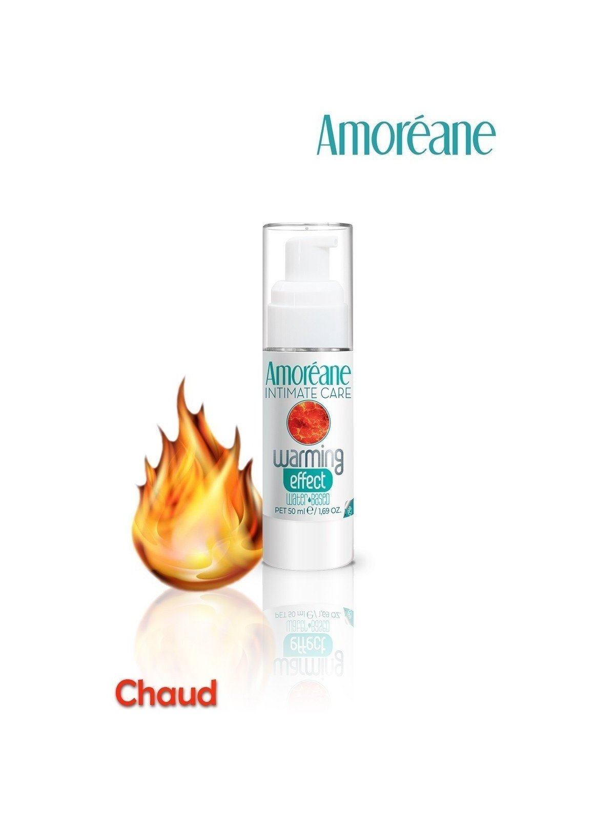 Amoreane Lubrifiant Naturel Effet Chaud au Phytoplancton 50 ml La Clef des Charmes