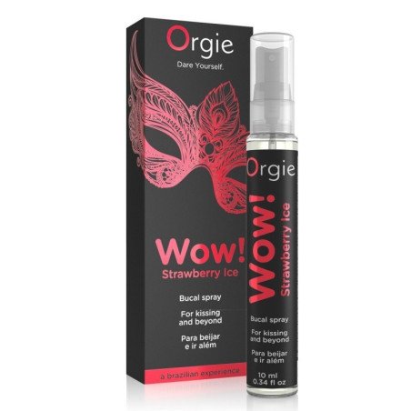 Orgie WOW Spray Buccal Effet Rafraichissant Fraise à la Fraise