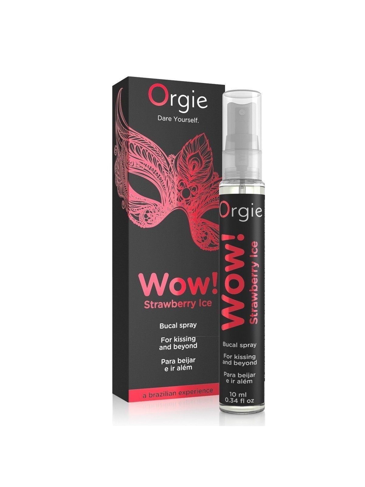 Orgie WOW Spray Buccal Effet Rafraichissant Fraise à la Fraise