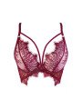 Axami Soutien Gorge Bustier Bordeaux V-9431 MALAGA LOCA La Clef des Charmes