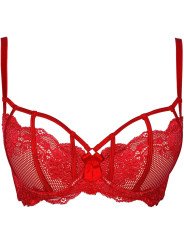 Axami Soutien-gorge Rouge V-8981 Seductive Woman La Clef des Charmes