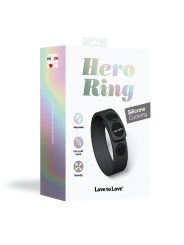 Love to Love Cockring HERO RING Noir Black Onyx La Clef des Charmes