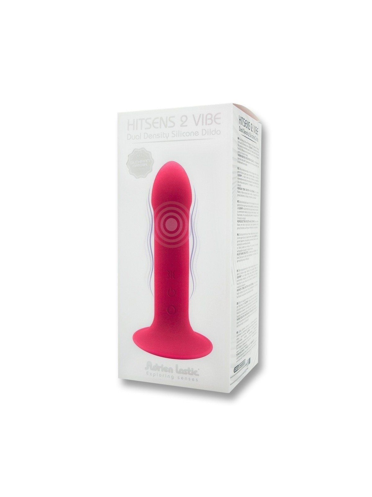 Adrien Lastic Vibromasseur HITSENS 2 avec Ventouse La Clef des Charmes