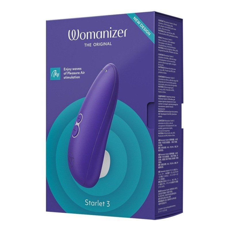 Womanizer Starlet 3 Bleu La Clef des Charmes