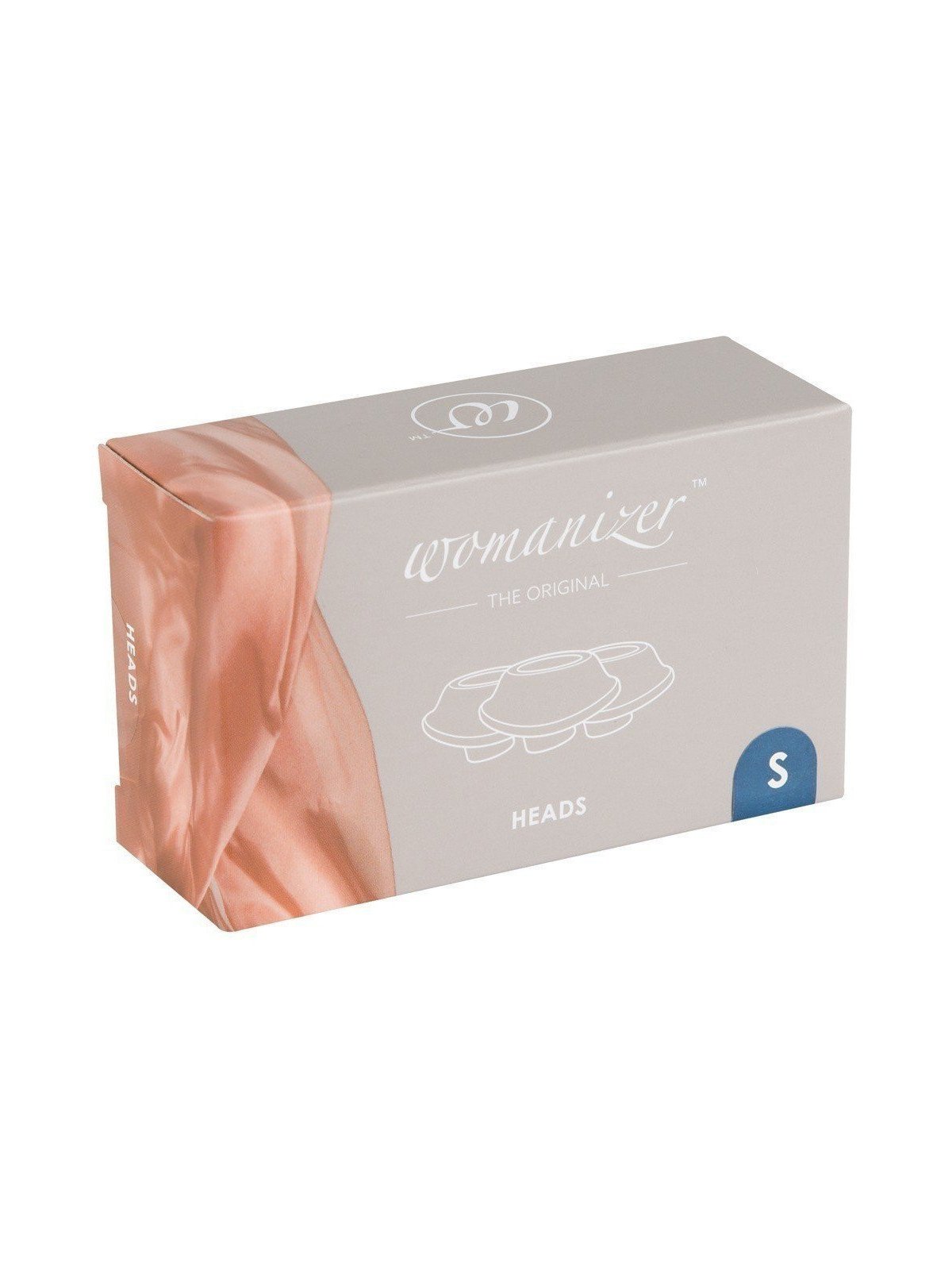 Womanizer 3 Embouts de rechange S Bleu La Clef des Charmes