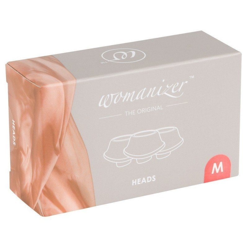 Womanizer 3 Embouts de Rechange M Rose La Clef des Charmes