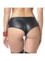 Catanzaro Béatrice Shorty en Wetlook Noir La Clef des Charmes