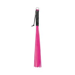 Martinet en Cuir Handy Whip Rose Fetish BDSM