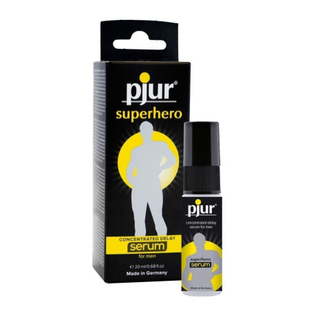 Gel Retardant Pjur Superhero Delay Serum 20 ml La Clef des Charmes