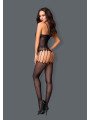 Obsessive Lingerie Bodystocking Sexy Noir en Résille F235 La Clef des Charmes