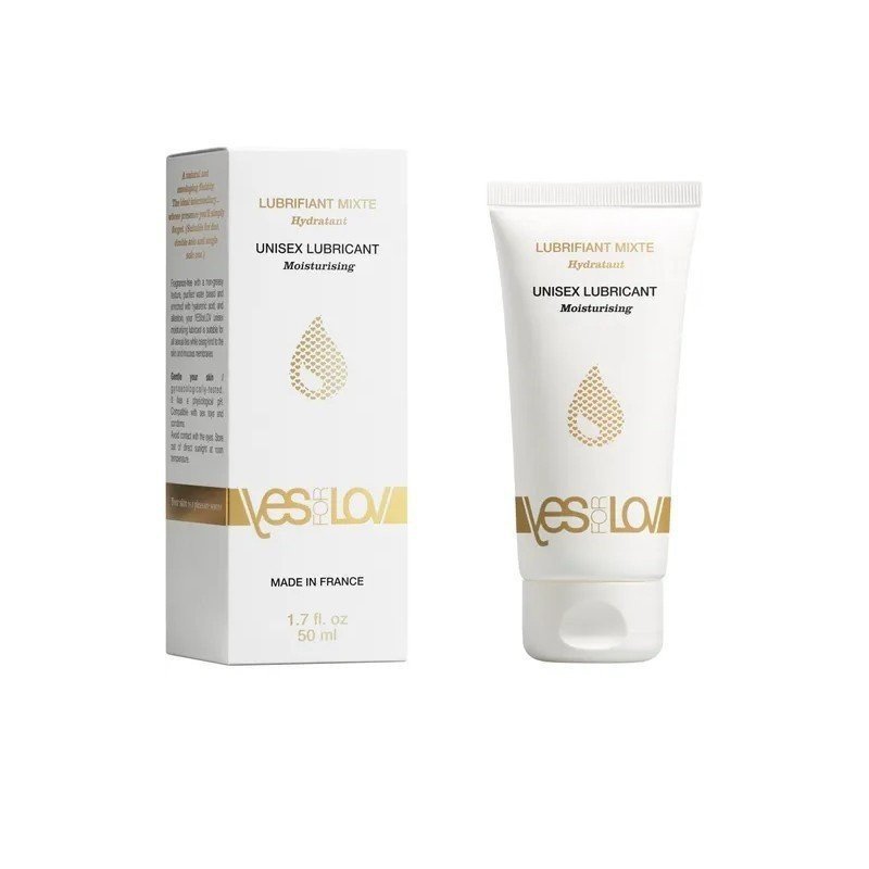 YESforLOV Lubrifiant Intime Hydratant 50 ml à base d'eau La Clef des Charmes