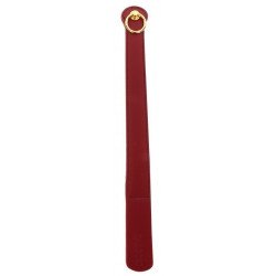 Taboom Paddle Slapper Or et Rouge 42 cm accessoire BDSM La Clef des Charmes 