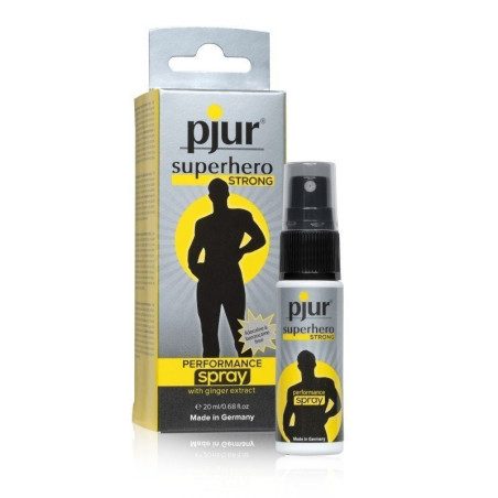 Pjur Spray Retardant Superhero Strong 20 ml La Clef des Charmes, loveshop Toulouse