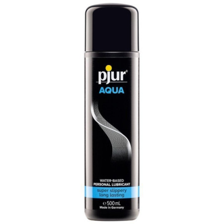 Pjur Aqua Lubrifiant Intime à base d'eau 500 ml La Clef des Charmes.