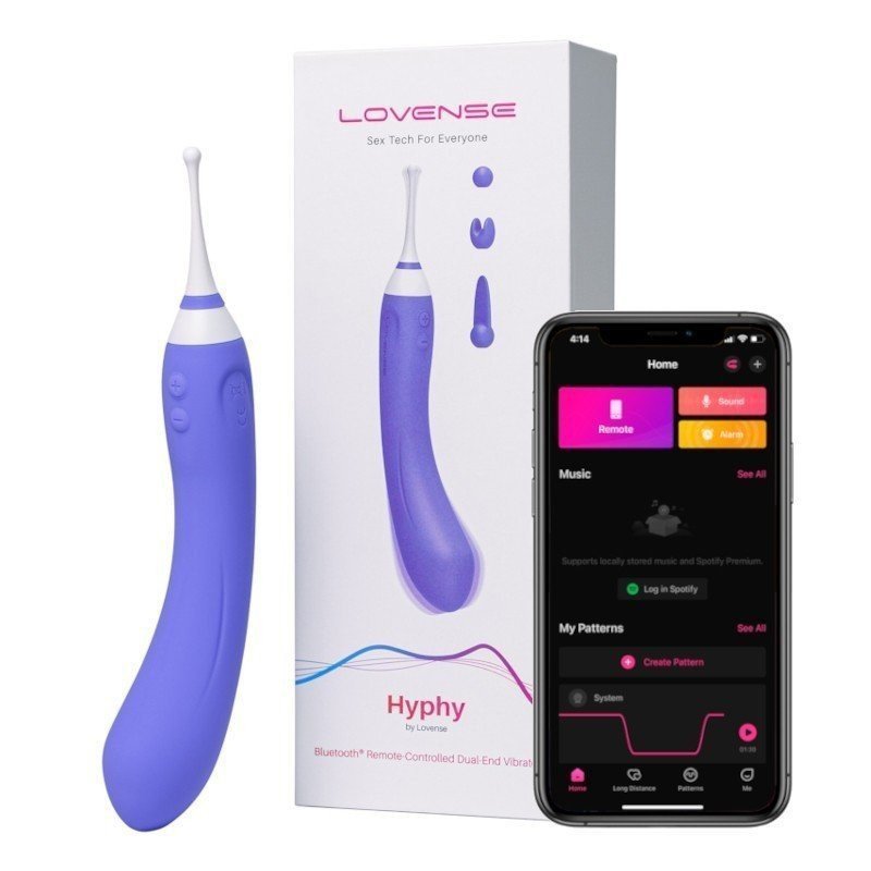 Lovense Hyphy Double Stimulateur Connecté La Clef de Charmes