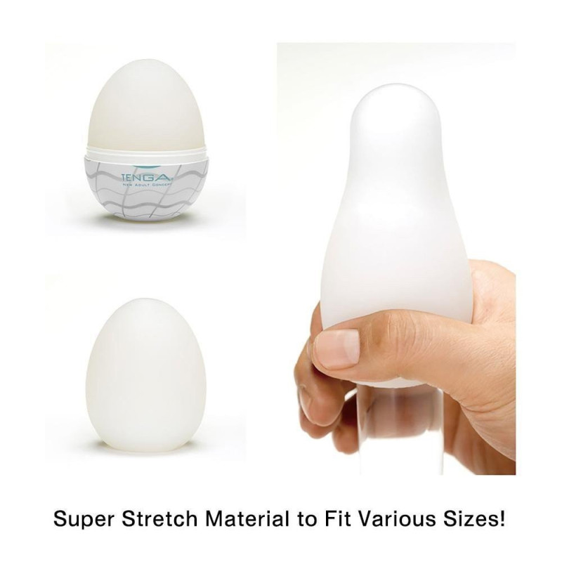 Masturbateur Tenga Egg Wavy II La Clef des Charmes
