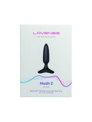 Lovense Plug Anal Vibrant Connecté Hush 2 XS La Clef des Charmes