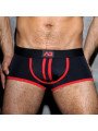 AD FETISH Jock Boxer Stripe Fetish Rouge La Clef des Charmes