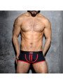 AD FETISH Jock Boxer Stripe Fetish Rouge La Clef des Charmes