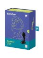Satisfyer Backdoor Lover Noir Plug Anal Vibrant La Clef des Charmes