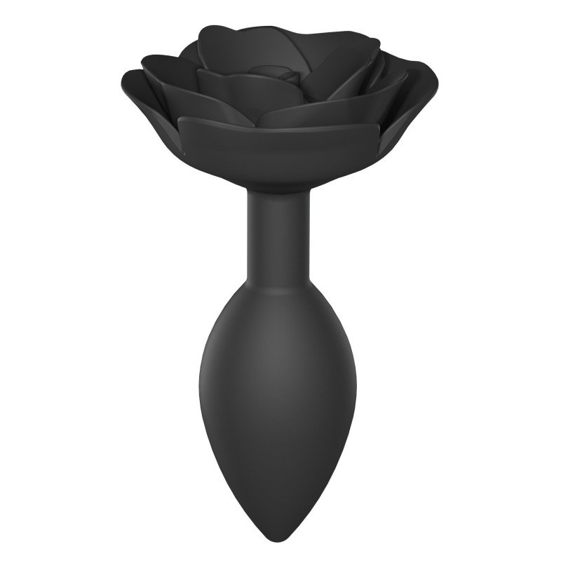 Love to Love Plug Anal Open Roses Large Noir La Clef des Charmes