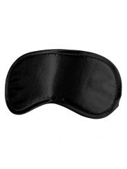 Ouch! Eyemask Masque Satiné Noir accessoire BDSM La Clef des Charmes