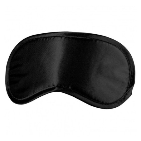 Ouch! Eyemask Masque Satiné Noir accessoire BDSM La Clef des Charmes