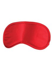 Ouch! Eyemask Masque Satiné Rouge accessoires BDSM La Clef des Charmes