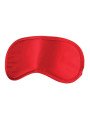 Ouch! Eyemask Masque Satiné Rouge accessoires BDSM La Clef des Charmes