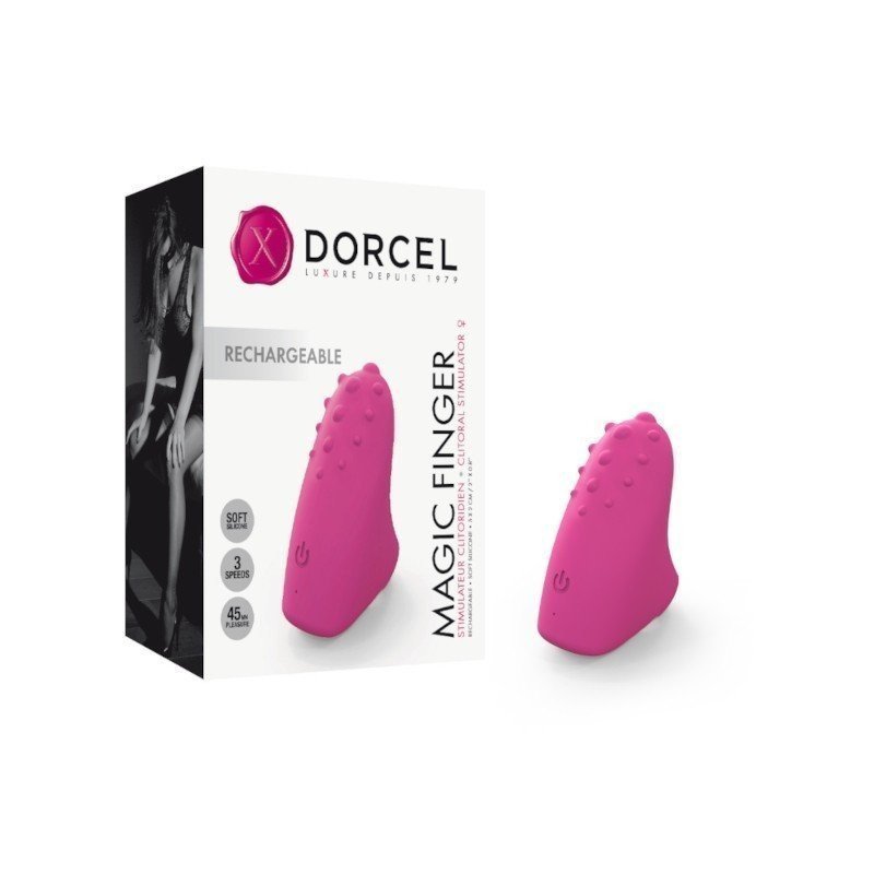 Dorcel Bague Vibrante Magic Finger Rose La Clef des Charmes