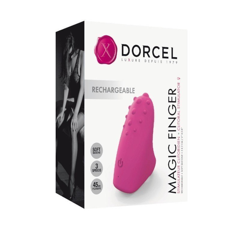 Dorcel Bague Vibrante Magic Finger Rose La Clef des Charmes