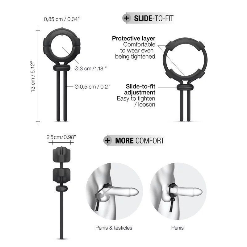 Dorcel Fit Ring Cockring Lasso Ajustable Dorcel Fit Ring Cockring Lasso Ajustable