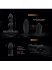 Dorcel Deep Stormer Plug Anal Vibration et Va-et-vient Télécommandé