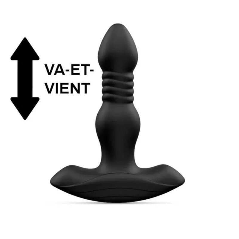 Dorcel Deep Stormer Plug Anal Vibration et Va-et-vient Télécommandé Dorcel Deep Stormer Plug Anal Vibration et Va-et-vient Télécommandé